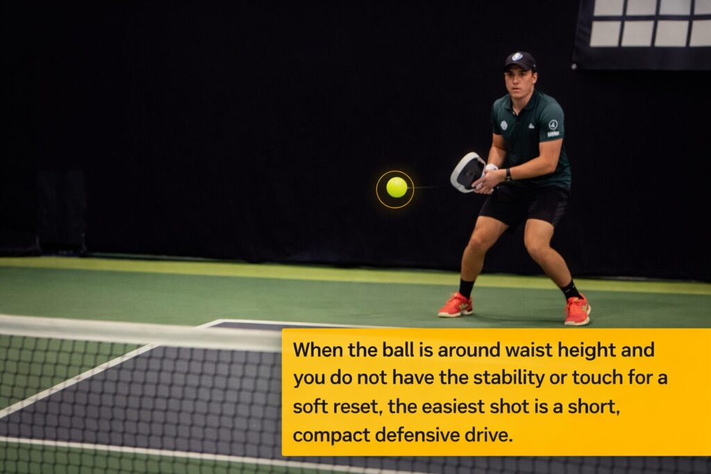 Defensive Drives in Pickleball: When to Use Them, Why They Work, and How to Stay Alive in the Point 2 when to use defensive drives in pickleball