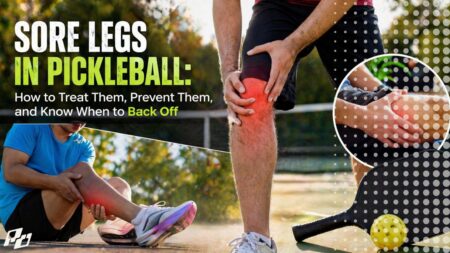 How to Treat and Prevent Sore Legs in Pickleball