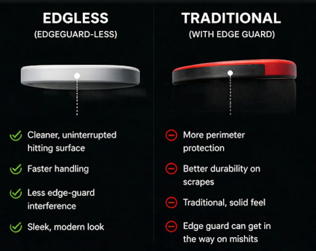 Edgeless Pickleball Paddles: Pros, Cons, and Who Should Actually Buy One 4 How do edgeless paddles compare to paddles with edge guards?