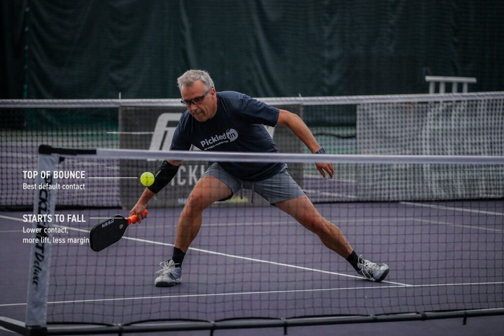 Are You Taking Your Pickleball Dinks Too Early or Too Late? 1 Top of the Bounce or Let It Fall? The Pickleball Dink Answer