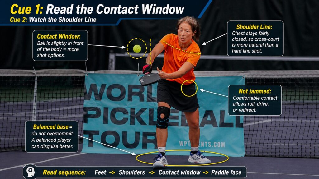 Read the Contact Window, Not Just the Paddle Face
