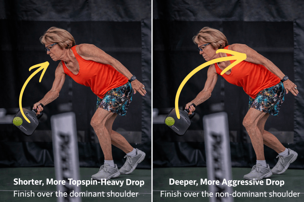 pickleball drop variations