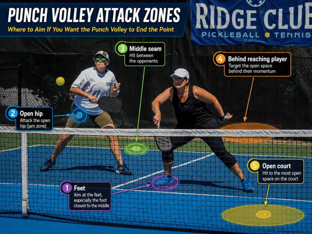How to Turn Your Punch Volley Into a Finish Shot 1 Where to Aim If You Want the Punch Volley to End the Point