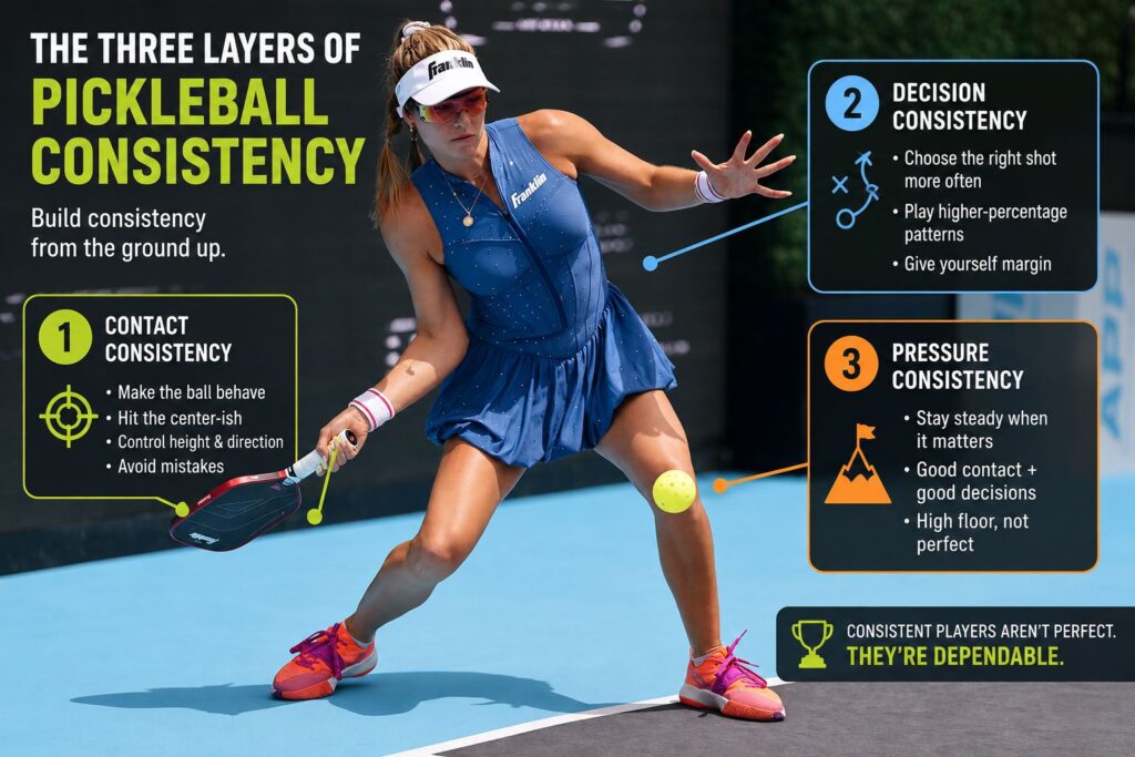 The Three Layers of Pickleball Consistency