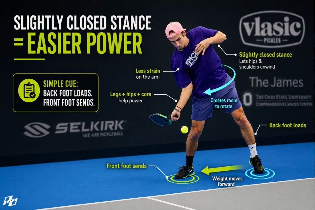 The Hidden Fix: Use a More Closed, Turned Setup in pickleball