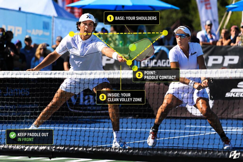how to nail your volleys at the kitchen line