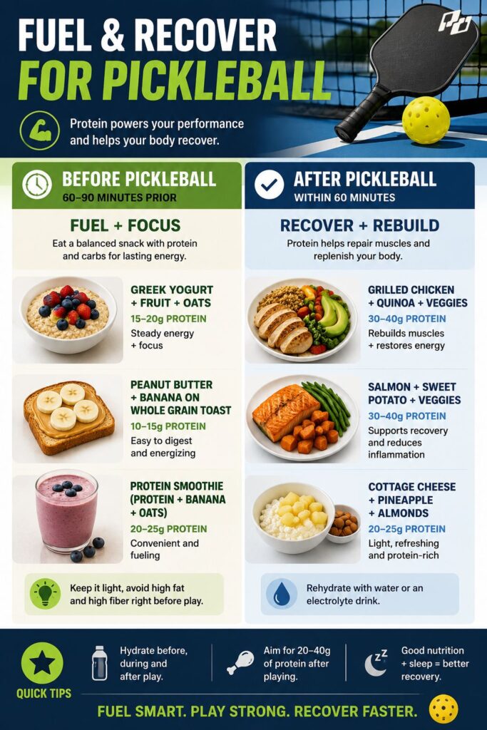 Why Pickleball Makes You Sore — And What Actually Helps 3 what protein to eat for pickleball