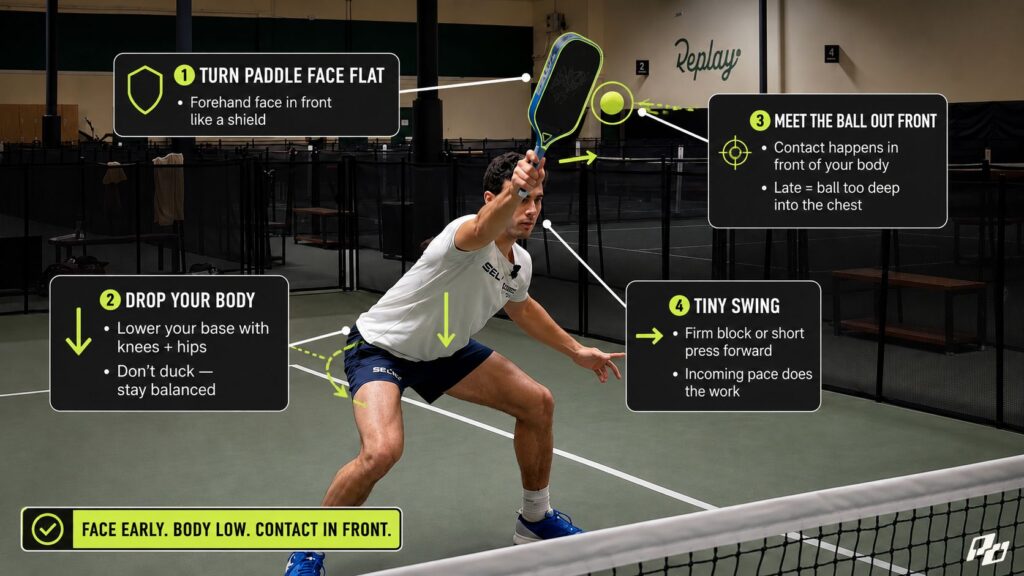 The Pancake Counter: The Weird-Looking Shot That Stops You From Getting Jammed 1 How to Hit the Pancake Counter