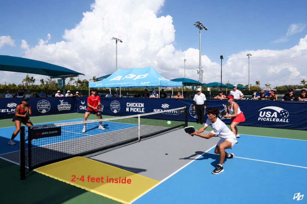 How to Attack Down the Line With Your Backhand in Pickleball Doubles 1 What “Down the Line” Should Actually Mean