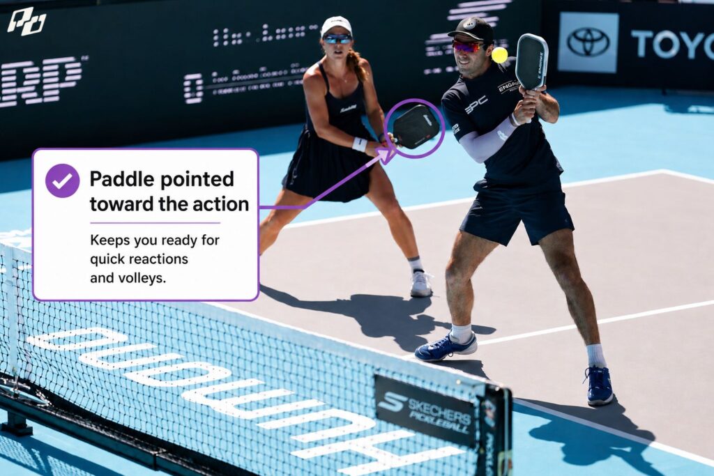 How to Win Pickleball Firefights Without Just Having “Faster Hands” 3 The Off-Ball Player Can Win or Lose the Firefight in pickleball