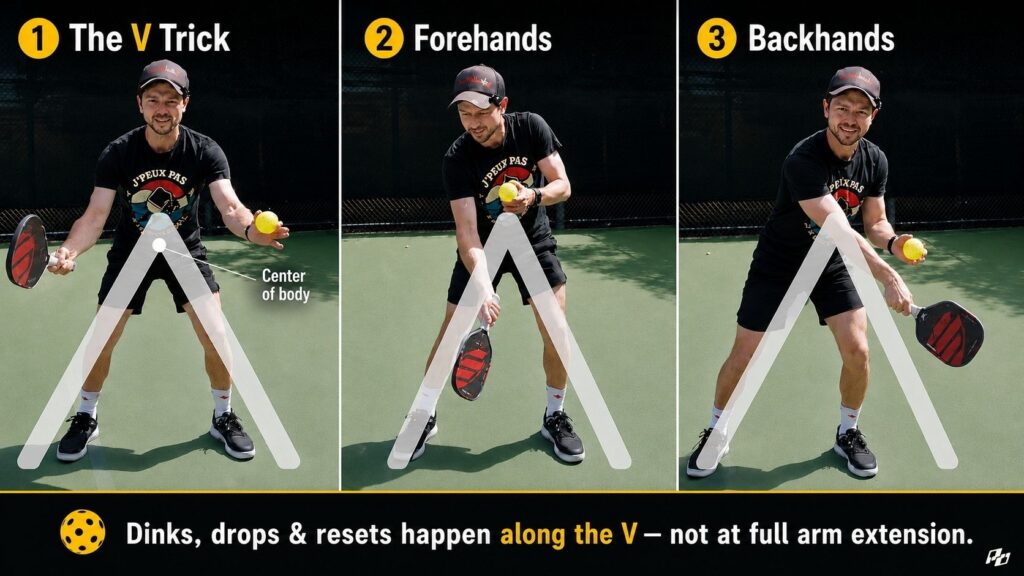 All 4.0+ Players Do This One Thing: They Move Their Body to the Ball 1 Coach Igor Hillers V Trick for Instant Soft Shot Consistency