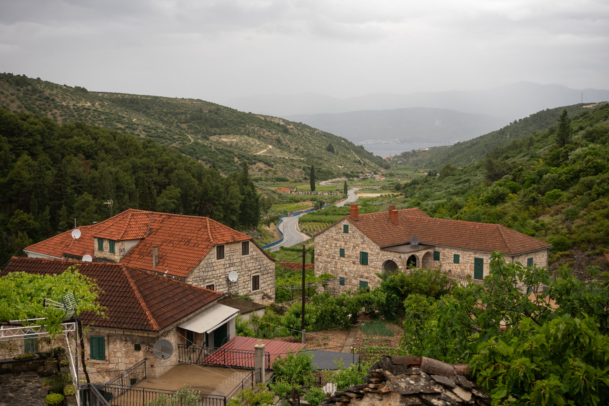 Old Croatian Island Town
