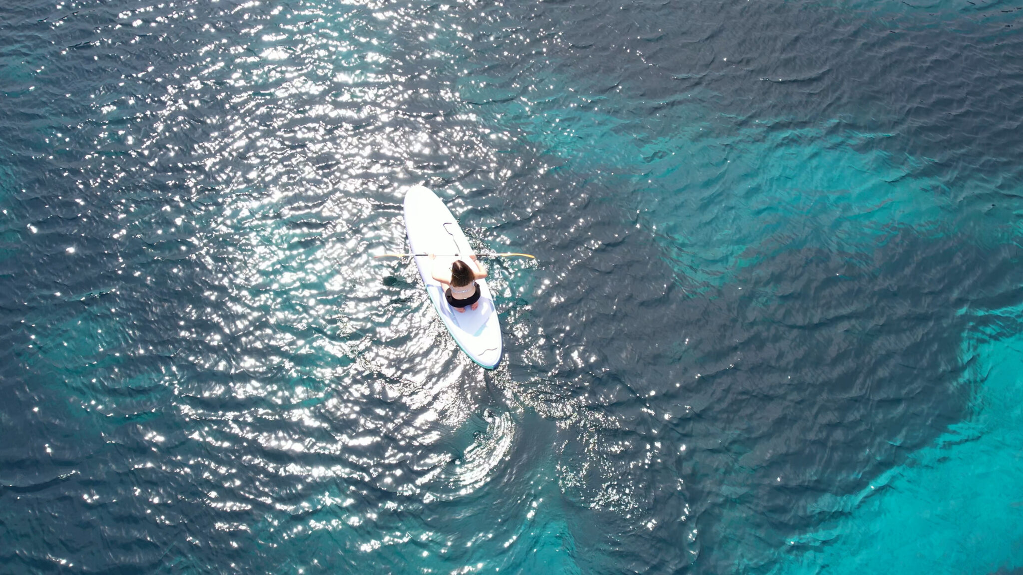 Paddleboarding in Croatia