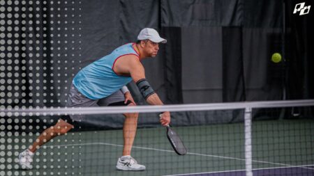 How to Hit a Pickleball Half-Volley When They Attack Your Feet