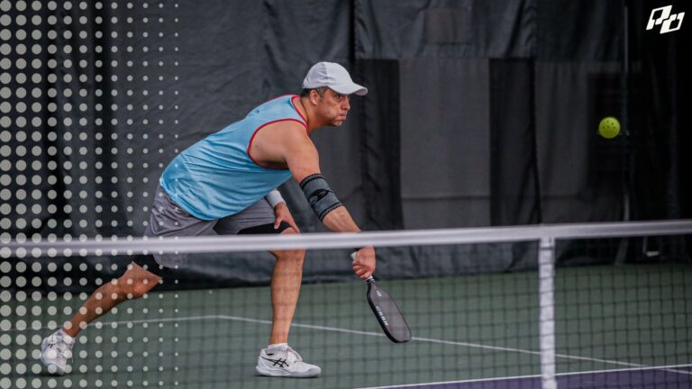 How to Hit a Pickleball Half-Volley When They Attack Your Feet