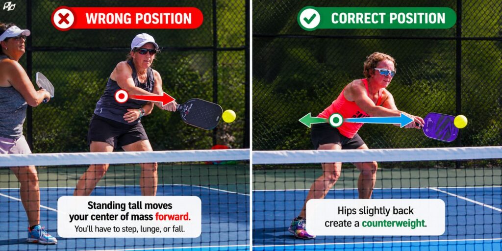 The Amazingly Simple Tip That Makes Your Pickleball Volleys Better 1 correct postion to nail volleys in pickleball
