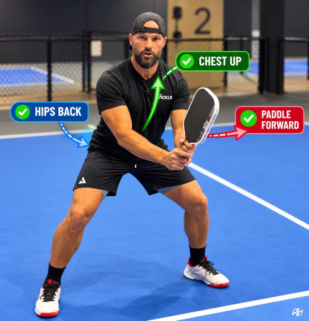 The Amazingly Simple Tip That Makes Your Pickleball Volleys Better 2 the best pickleball ready position for beginners