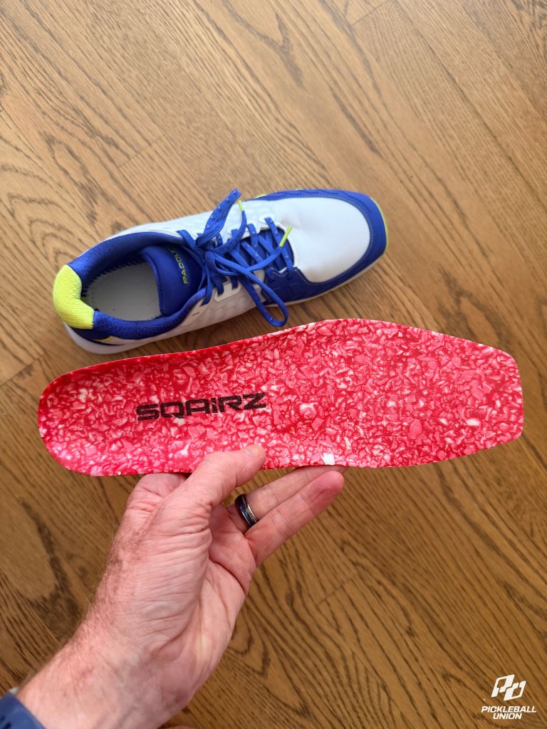 SQAIRZ XRZ2 Pickleball Court Shoe Insoles