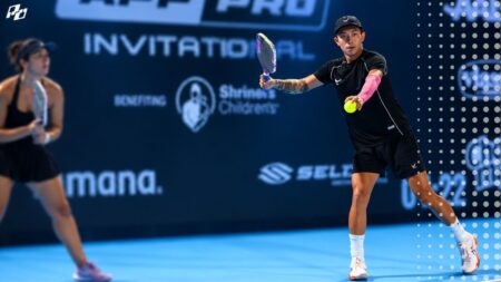 The Step-Through Serve Works—But Most Rec Players Get the Order Backward The Step-Through Serve Works—But Most Rec Players Get the Order Backward