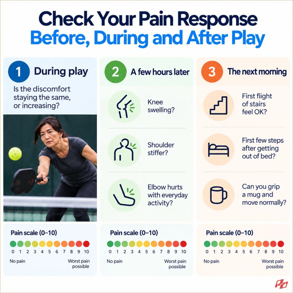 assessing pickleball pain