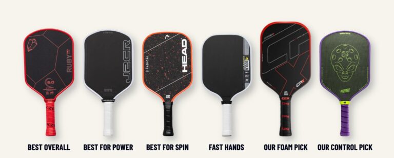 The Best Pickleball Paddles for Intermediate Players, Tested and Backed by Real Player Data Six best pickleball paddles for intermediate players: Six Zero Ruby Pro, Honolulu J2CR, HEAD Radical Tour, JOOLA Scorpeus Pro IV, CPX Hyper+ and Bread & Butter Invader