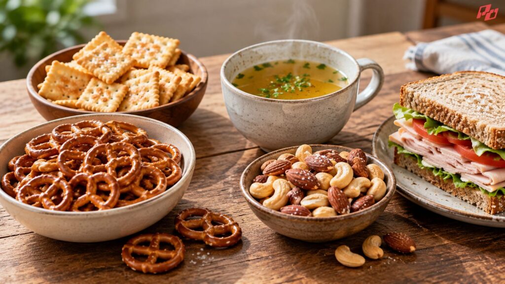 great carb snacks for pickleball