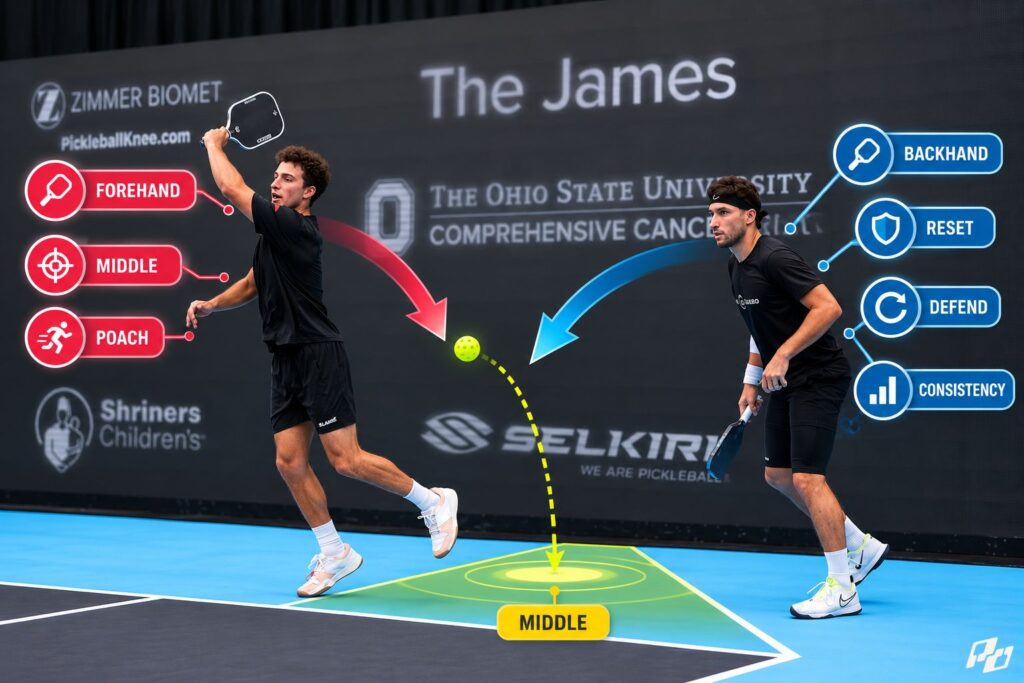 Are You Playing the Wrong Side in Doubles? 1 left or right side in pickleball doubles