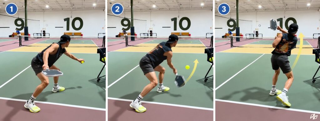 pickleball groundstroke sequence
