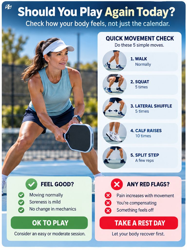 Back-to-Back Pickleball After 50: How to Know If Your Body Is Ready 1 should you play pickleball everyday after 50