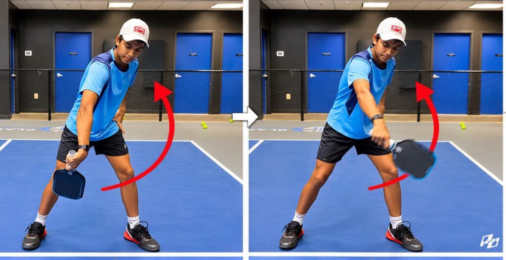 windshield-wiper-style backhand flicks(1)