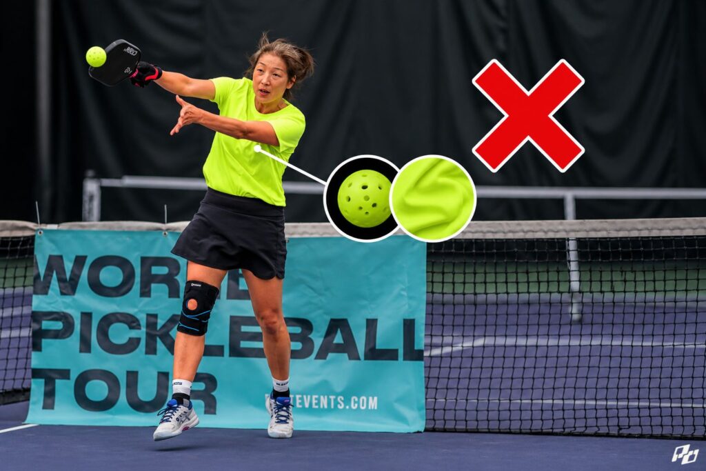 wrong outfit on a pickleball court(1)
